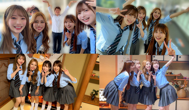 りお＆ひなた＆かりん＆ゆい 無料サンプル動画画像(4) 【【無料】素人エロ動画新作cafe】